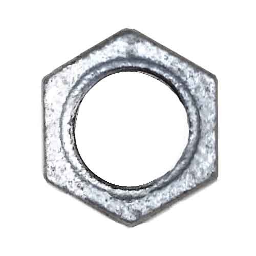 PLN112G 1-1/2" Pipe Locknut, Malleable 150#, Galvanized